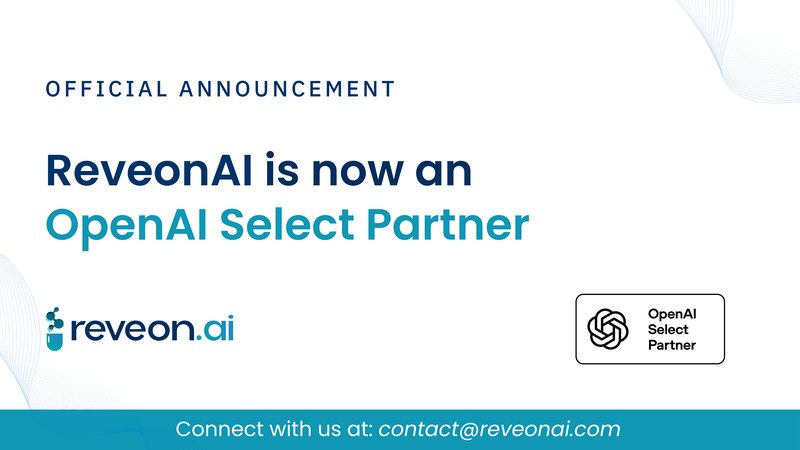 Official announcement: ReveonAI is now an OpenAI Select Partner